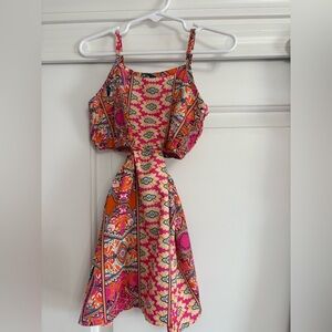 Toddler Girl Summer Cut Out Dress